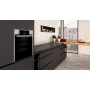 Neff N90 71 L A+ Nero, Acciaio inossidabile (B46FT62H0) 
