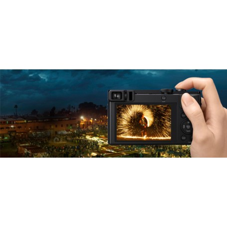 Panasonic Lumix DMC-TZ70 1/2.3" Fotocamera compatta 12,1 MP MOS 4000 x 3000 Pixel Nero, Argento (DMC-TZ70EG-S)