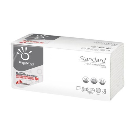 Papernet 400790 asciugamano di carta 152 fogli Cellulosa Bianco (400790)