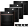 NEFF B69VY7MY0 - FORNO N90, SLIDE&HIDE, PIROLISI, TWIST PAD, 60 CM