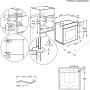 Forno da incasso AEG BSE998230M vapore, larghezza 60 cm, 70 L