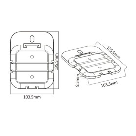 Neomounts by Newstar Supporto Apple TV/Mediabox (NS-ATV050)