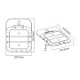Neomounts by Newstar Supporto Apple TV/Mediabox (NS-ATV050)