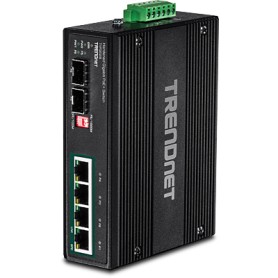 Trendnet TI-PG62B switch di rete Non gestito L2 Gigabit Ethernet (10/100/1000) Supporto Power over Ethernet (PoE) Ner (TI-PG62B)