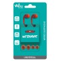 Wiko WiSHAKE Auricolare Cablato In-ear Musica e Chiamate Porpora, Rosso (WKAUEAPUS1)