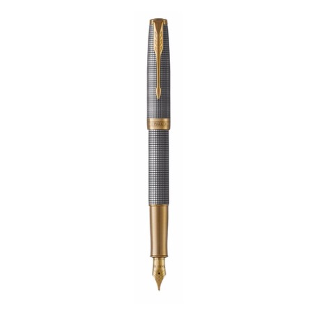 Parker Sonnet penna stilografica Sistema di riempimento della cartuccia Argento 1 pz (1931489)