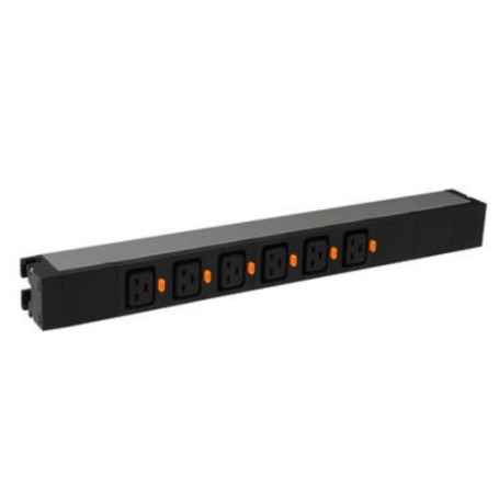 Legrand 646807 unità di distribuzione dell'energia (PDU) 6 presa(e) AC 1U Nero (LG-646807)