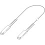 Extreme networks 100 Gb, QSFP28-QSFP28 20m cavo InfiniBand Nero (10437)