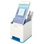 Leitz 53631036 portapenne Polistirolo Blu, Bianco (53631036)