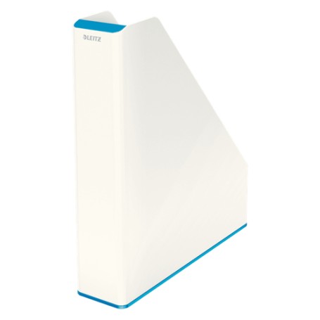 Leitz 53621036 scatola per la conservazione di documenti Poliestere Blu, Bianco (53621036)