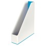 Leitz 53621036 scatola per la conservazione di documenti Poliestere Blu, Bianco (53621036)