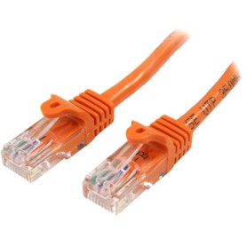 StarTech.com Cavo di Rete da 10m Arancio Cat5e Ethernet RJ45 Antigroviglio (45PAT10MOR)
