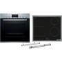 Bosch HND676OS62, set fornello (Piano cottura	NVS645CB6E+Forno	HEA578BS1)
