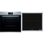 Bosch HND777LS61, set fornello (piano cottura	NVQ645CB6E+forno	HEG579CS6)