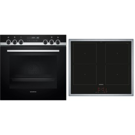 Siemens PQ521DA2ZM, set fornello (Piano cottura EM645CQB6E+forno	HE578ABS1) 