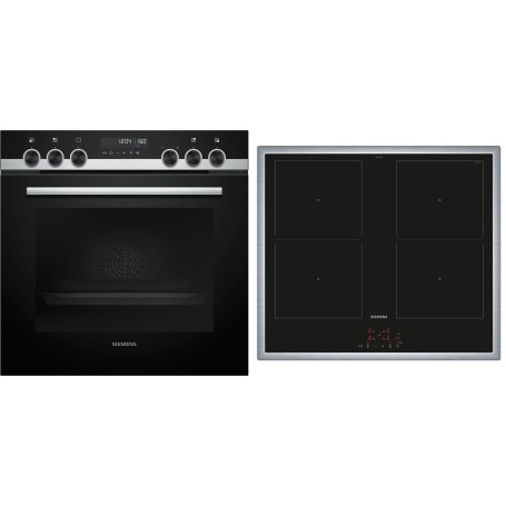 Siemens PQ521DA2ZM, set fornello (Piano cottura EM645CQB6E+forno	HE578ABS1) 
