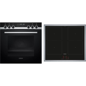 Siemens PQ521DB1ZM, set fornello (Piano cottura EM645CQB6E+forno HE578BBS1) 