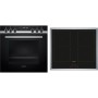 Siemens PQ521DB1ZM, set fornello (Piano cottura EM645CQB6E+forno HE578BBS1) 