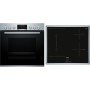 Bosch HND616LS66, set fornello 60cm  (Piano cottura NVS645CB5E+forno HEB517BS1) 