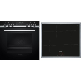 Siemens PQ521IB01, set fornello (Piano cottura EI645CFB6E+forno	HE578BBS1) 