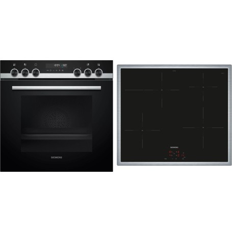 Siemens PQ521IB01, set fornello (Piano cottura EI645CFB6E+forno	HE578BBS1) 