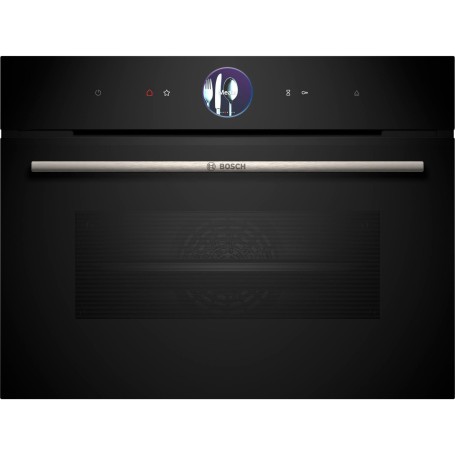 Bosch CSG7361B1 Serie 8, forno a vapore compatto (nero, 60 cm, Home Connect)