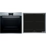 Bosch HND677LS61 set di elettrodomestici (piano cottura	NVQ645CB6E+forno HEA578BS) 