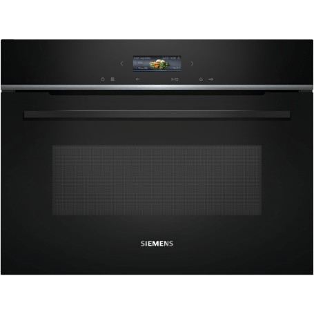 SIEMENS CE732GXB1 - MICROONDE iQ700, NERO/ACCIAIO INOSSIDABILE, FUNZIONE GRILL, 60 X 45 CM