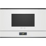 SIEMENS BF722R1W1 - MICROONDE iQ700, BIANCO/ACCIAIO INOX, STOP DESTRO, 60 X 38 CM
