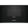 SIEMENS BE732L1B1 - MICROONDE iQ700, NERO/ACCIAIO INOX, FUNZIONE GRILL, STOP SINISTRO, 60 X 38 CM