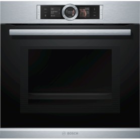 BOSCH HMG636RS1 - FORNO A MICROONDE SERIE 8, NERO/ACCIAIO INOSSIDABILE, 60 CM