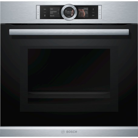 BOSCH HMG636RS1 - FORNO A MICROONDE SERIE 8, NERO/ACCIAIO INOSSIDABILE, 60 CM