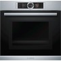 BOSCH HMG636RS1 - FORNO A MICROONDE SERIE 8, NERO/ACCIAIO INOSSIDABILE, 60 CM