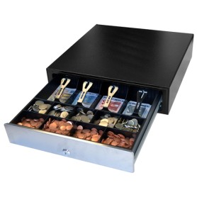 APG Cash Drawer ECD417-BLK-SS cassetto per contanti Cassetto di cassa manuale (ECD417-BLK-INS)