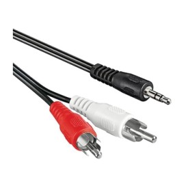 Atlantis Land P019-AUD-JRCA-2.0 cavo audio 2 m 3.5mm 2 x RCA Nero, Rosso, Bianco (P019AUDJRCA-2.0) Atlantis Land P019-AUD-JRCA-2.0 cavo audio 2 m 3.5mm 2 x RCA Nero, Rosso, Bianco (P019AUDJRCA-2.0)
