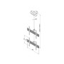 Multibrackets 3545 Supporto per display espositivi 165,1 cm (65") Nero (MB3545)