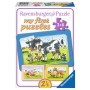 Ravensburger My first puzzles - Gute Tierfreunde, Puzzle 6 pz (6571A)