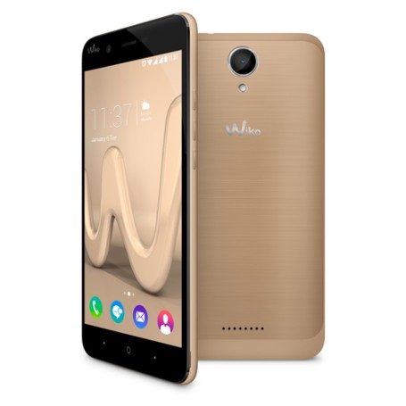 Wiko Harry 12,7 cm (5") Doppia SIM Android 7.0 4G Micro-USB B 3 GB 16 GB 2500 mAh Oro (WIKHARRY4GGOLST)