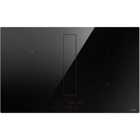 ELICA PRF0179476 NIKOLATESLA FIT XL BL/A/83  -Piano cottura a induzione con cappa aspirante, nero, filtrante/aspirante