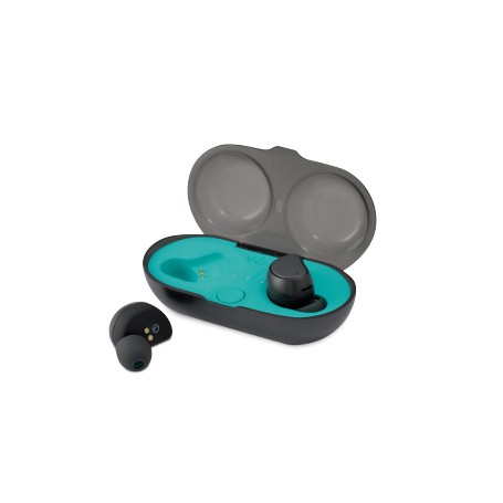 Wiko WiSHAKE True Wireless Auricolare In-ear Musica e Chiamate Micro-USB Bluetooth Nero (WKAUBTWBKS1)
