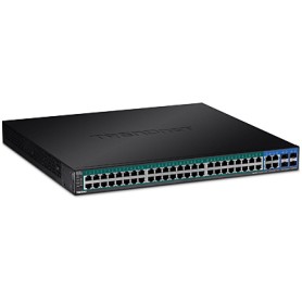 Trendnet TPE-5240WS switch di rete Gigabit Ethernet (10/100/1000) Supporto Power over Ethernet (PoE) 1U Nero (TPE-5240WS)