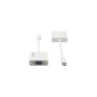 Kramer Electronics ADC-U31C/GF 0,17 m USB tipo-C VGA (D-Sub) Bianco (ADC-U31C/GF)