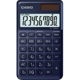 Casio SL-1000SC-NY calcolatrice Tasca Calcolatrice di base Blu (SL-1000SC-NY)