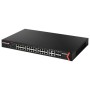 Edimax GS-5424PLC switch di rete Gigabit Ethernet (10/100/1000) Supporto Power over Ethernet (PoE) 1U Nero (GS-5424PLC)