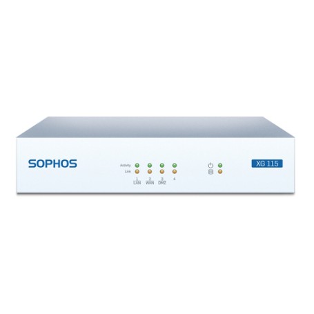 Sophos XG 115 rev. 3 firewall (hardware) Desktop 4000 Mbit/s (XG1BT3HEK)