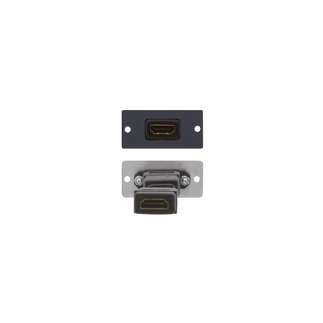 Kramer Electronics W-H(W-HDMI)(B) Placca copripresa e copri interruttori Nero (85-0009399)