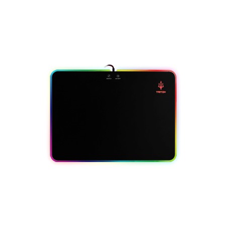 Atlantis Land P002-GP35-LED tappetino per mouse Tappetino per mouse per gioco da computer Nero (P002-GP35-LED)