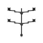 Multibrackets 5891 supporto da tavolo per Tv a schermo piatto 76,2 cm (30") Morsa/Bullone di ancoraggio Nero (MB5884)