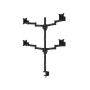 Multibrackets 5891 supporto da tavolo per Tv a schermo piatto 76,2 cm (30") Morsa/Bullone di ancoraggio Nero (MB5884)