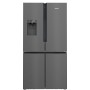SIEMENS KF96DPXEA iQ700 PORTA FRANCESE, BLACKSTEEL, NO FROST, DISPENSER GHIACCIO E ACQUA, 183 X 91 CM